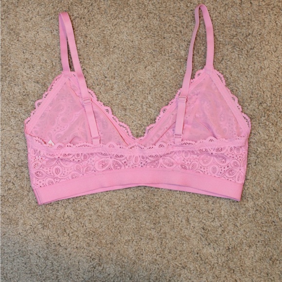 Lace Bralette in Pink - Picture 2 of 3